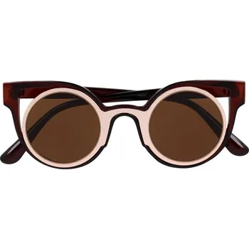 Sluneční brýle Hnědé retro sluneční brýle "Veteran"