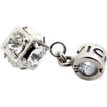 Dětské navlékací korálky Dámské korálky Viceroy VMM0196-10 (1 cm) Stříbřitý (1 cm)