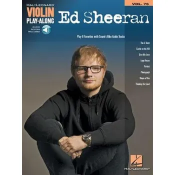 Ed Sheeran: Violin Play-Along Volume 75 [With Access Code] – Ed Sheeran (EN)