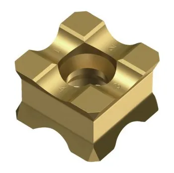 Výměnná karbidová destička KX na ocel pro KFH 17, radius R3 (bal.10ks)