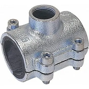 Fitinka GEBO litinový třmen s navrtávkou ANB 3" x 6/4"