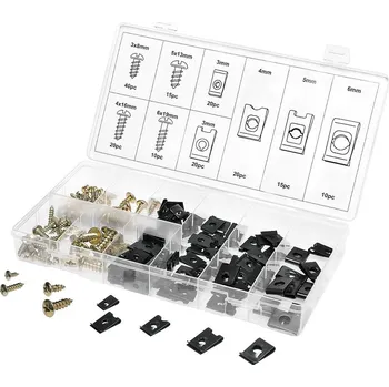 rychlomatice typ SNU se samořeznými šrouby, sada 170 dílů - 100-07993