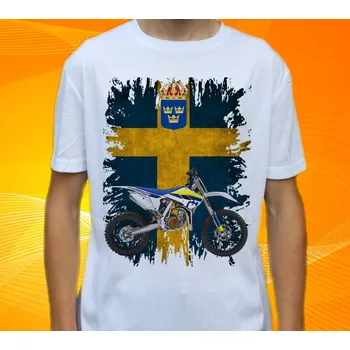 Pánské tričko tričko HUSQVARNA 122 (tričko s motorkou )