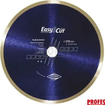 Řezný kotouč Cedima 50007017 - Kotouč řezný pr. 150x1,6x25,4 / 22,2 mm, diamantový, celoobvodový Fliese BASIC