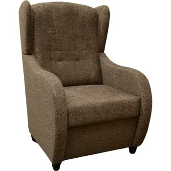 Křeslo Falco Relaxační křeslo ušák René Lucia 26 hnědé