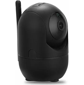 IP kamera Wifi HD bezpečnostní kamera 360 ° - Černá