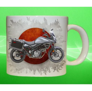 hrnek Suzuki V-Strom 650 ABS Adventure 75ml (hrneček s motorkou)