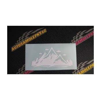 Samolepící dekorace SAMOLEPKA Krajina hory 002 levá (10 - červená) NA AUTO, NÁLEPKA, FÓLIE, POLEP, TUNING, VLASTNÍ TEXT, TISK, AUTOSAMOLEPKY.cz, POLEPY, OBRÁZEK, LOGO, SAMOLEPKY