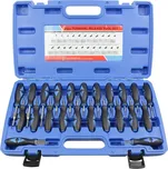 vypichováky konektorů, univerzální v plastovém kufru, sada 23 dílů - 100-06431