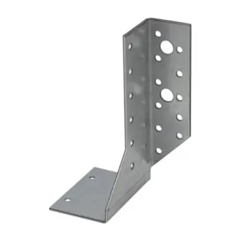 Tesařské kování DOMAX Trámová botka WBD 140 dělená 50 x 140 x 75 x 2 mm pozinkovaná pravá 1 ks