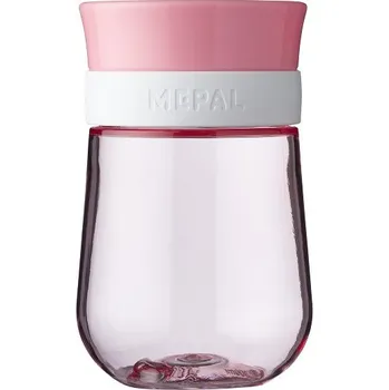 Dětský nepropustný hrnek 360° Mio, 300ml, 9m+, Mepal, růžový