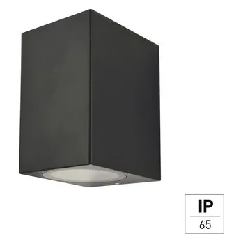 Venkovní osvětlení Venkovní nástěnné svítidlo E2 Aster IP65 GU10 15 W antracit