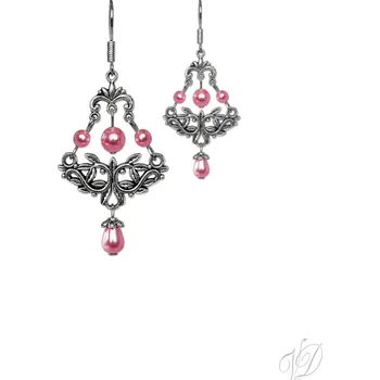 Náušnice Náušnice korálkové 1242A Originální bižuterie