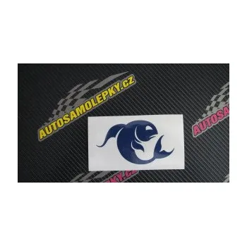 Samolepící dekorace SAMOLEPKA Ryby 002 pravá (10 - červená) NA AUTO, NÁLEPKA, FÓLIE, POLEP, TUNING, VLASTNÍ TEXT, TISK, AUTOSAMOLEPKY.cz, POLEPY, OBRÁZEK, LOGO, SAMOLEPKY