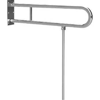 Madlo do koupelny Sapho Koupelnové vybavení - Madlo sklopné, pravé, nerez XH523