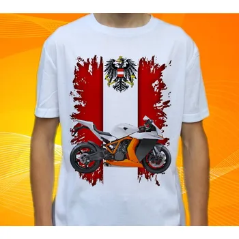 Pánské tričko tričko KTM 1190 RC8R3 158 (tričko s motorkou )