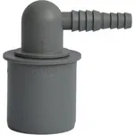 HT rohová koncovka DN40 pro napojení hadice 10-13 mm