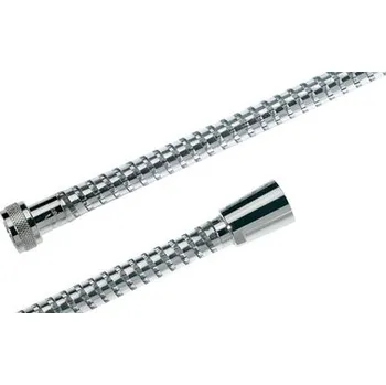 Sprchová hadice Sprchová plastová hadice s chromovaným designem a otočným šroubením, chrom, délka 200 cm