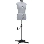 ZBXL Nastavitelná dámská figurína šedá M vel. 40–46