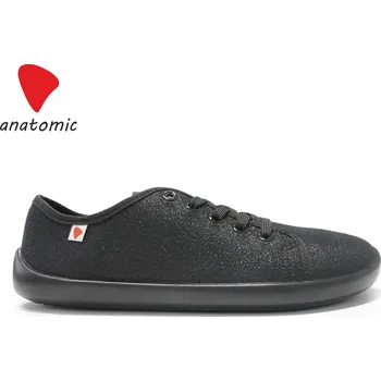 Dámské tenisky Anatomic tenisky Natural Canvas 1N01 černé třpytivé s černou Velikost EU: 41,5, vnitřní délka: 268, vnitřní šířka: 100