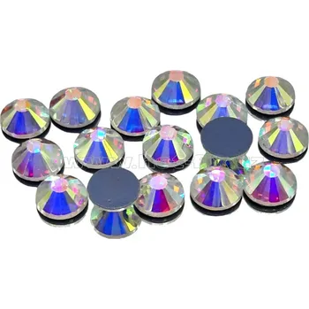 celobroušené hot-fix kameny Premium barva 201/N AB Crystal /stříbrná s duhovým efektem, velikost SS50, balení 144ks barva: barva CBP 201/N AB Crysta, velikost: velikost SS50, prodejní balení: balení 144ks /1grs