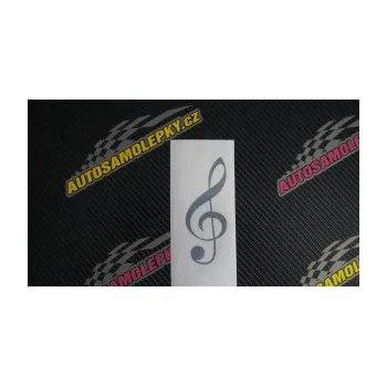 Samolepící dekorace Houslový klíč 001 (19 - modrá dynamic) SAMOLEPKA NA AUTO, NÁLEPKA, FÓLIE, POLEP, TUNING, VLASTNÍ TEXT, TISK, AUTOSAMOLEPKY.cz, POLEPY, OBRÁZEK, LOGO, 3D STICKERS