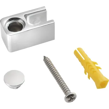 GELCO VARIO koncovka pro upevnění skla do podlahy, chrom NDGX02C