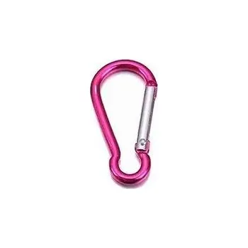 Karabina ELOX 45mm růžová na klíče i jiné předměty