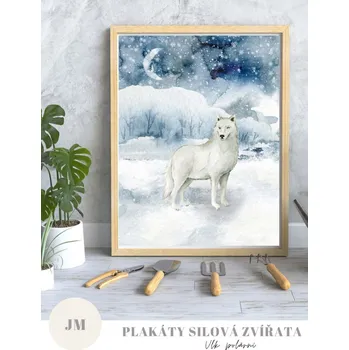 deka Silová zvířata strážci - polární vlk