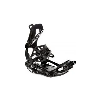 Vázání na snowboard Raven Fastec FTM450 multientry XL; Černá vázání + DÁREK DLE VÝBĚRU!