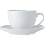 Šálek s podšálkem na kávu 280ml White Basic, Maxwell & Williams