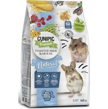 Krmivo pro hlodavce CUNIPIC Premium Hamster Mini & Mouse 600g