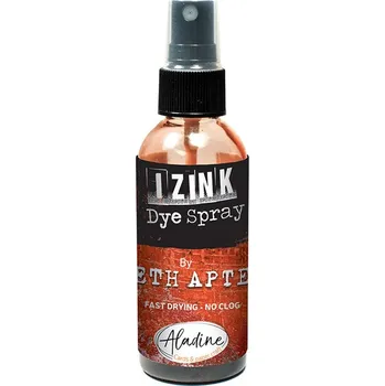 Výtvarná barva Aladine Akvarelový inkoust Aladine Izink Dye Spray, 80 ml - rusty saffron, rezavý