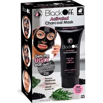 Pleťová maska Zaparkorun Slupovací černá maska pro hloubkové čištění pleti, v tubě, 82ml