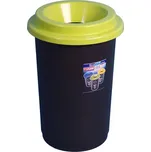 Koš EKO zelené víko 50l, plast 60 x 41,5cm