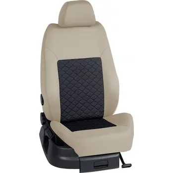 Potah sedadla Autopotahy Ford C-MAX / 2016, 5 dveří, Titanum, STANDARD > OR 0428 (OR 0428 / Béžový bok)