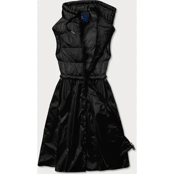 Dámská vesta Černá vesta s rozšířenou spodní částí (AG3-06) odstíny černé M (38)