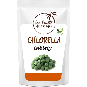 Fitness strava Chlorella tablety BIO (500 mg) 250 g Les Fruits du Paradis