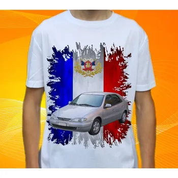 Pánské tričko tričko Citroen Xsara M (tričko s autem , auto moto , veterán , sportovní , závodní a retro auta)