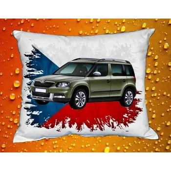 Povlak na polštářek Polštář s Českým autem 138 (auta České výroby)