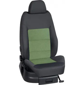 Potah sedadla Autopotahy Seat LEON / od r.2013->, 4 dveře, STANDARD > OR 0419 (OR 0419 / Tmavě šedý bok)