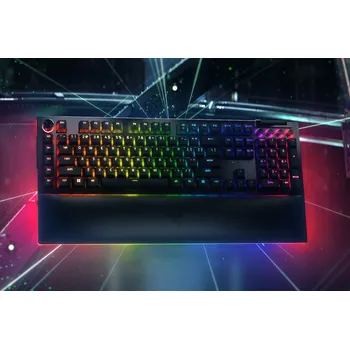 Klávesnice Razer BlackWidow V4 Pro herní klávesnice, mechanická, 8 makro kláves - UK layout
