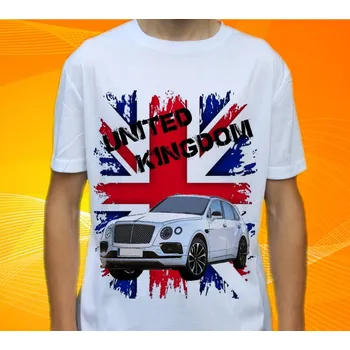 Pánské tričko tričko Bentley Bentayga 146 (tričko s autem , auto moto , veterán , sportovní , závodní a retro auta)