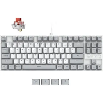 Klávesnice 3inuS 87-klávesový přepínač mechanické klávesnice 5 v 1