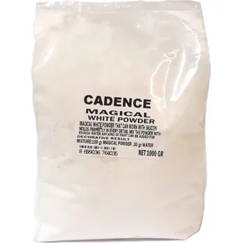 Modelovací hmota Cadence Odlitkový prášek Cadence Magic Powder, 1 kg - bílý