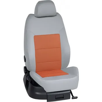 Potah sedadla Autopotahy Seat CORDOBA / od r.2000->, 5/3 dveří, KOMFORT > OR 0406 (OR 0406 / Světle šedý bok)