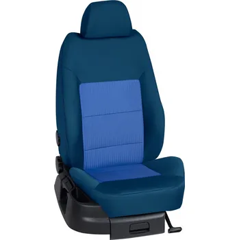 Potah sedadla Autopotahy Citröen JUMPER / od r.2017->, 7 Míst , VALNÍK, STANDARD > OR 0302 (OR 0302 / Modrý bok)