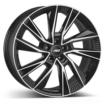 Alu kolo Alu disk AEZ Havanna dark 8x19, 5x112, 57.1, ET45 Black/polished