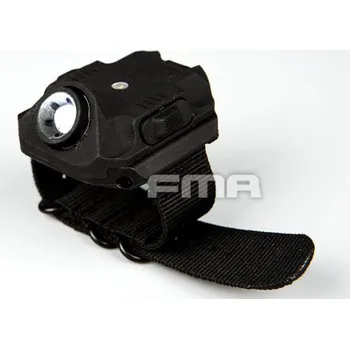 Svítilna FMA FMA USB LED svítilna na zápěstí (240 lumen), nylon - Černá