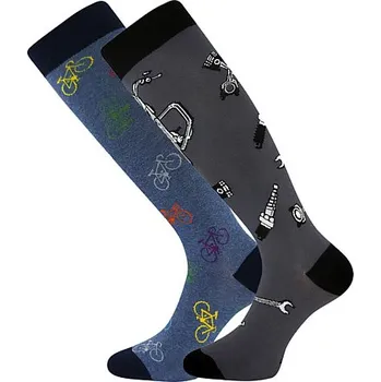 BOMA Podkolenky dětské BIVOJ 16 s obrázky CHLAPECKÉ (2 páry) 25-29 120534